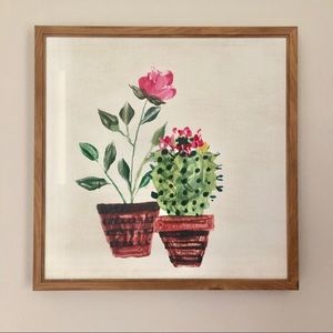 Flower / Cactus painting